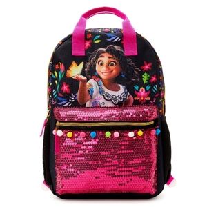 Kids Encanto Mirabel Sequin 17" Laptop Backpack
